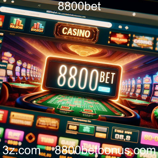 Explorando o Mundo dos Cassinos Online: O que o 8800bet Tem a Oferecer